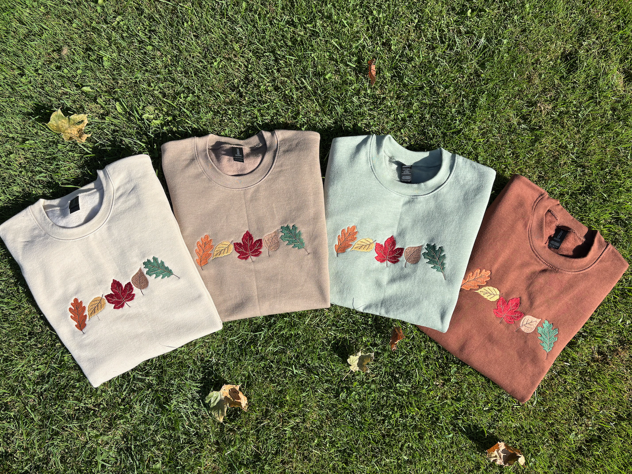 Fall Leaves Crewneck