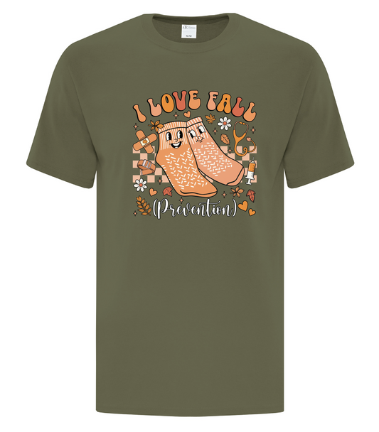 I Love Fall Prevention T-shirt